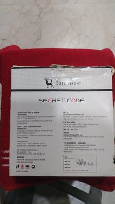 RAMSONS SECRATE CODE PERFUM GIFTPACK