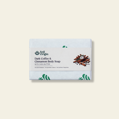 Dark Coffee and Cinnamon Body Soap With Shea Butter - 100 Gm (pack of 2) Dark Coffee and Cinnamon Body Soap With Shea Butter - 100 Gm (pack of 2)