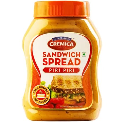 cremica piri piri sandwich spread 275 gm