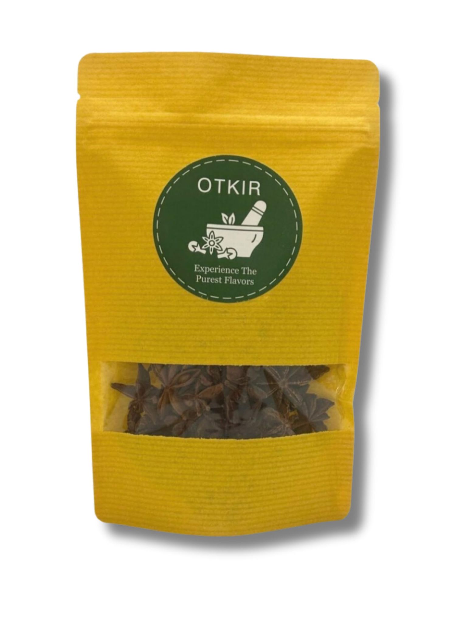 Otkir Star Anise Whole - 100% Natural, Fresh & Authentic, Aromatic, Rich in Flavor, Ideal for Cooking, No Additives, Indian Origin