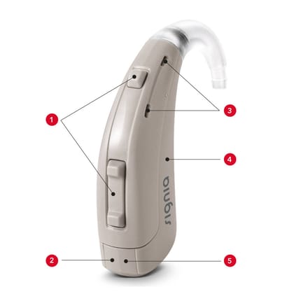 Signia Hearing Aid Machine Lotus Prompt SP BTE