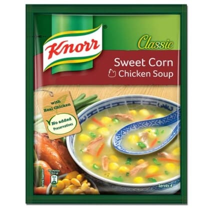 Knorr Chinese Sweet Corn Chicken Soup 42 Gms