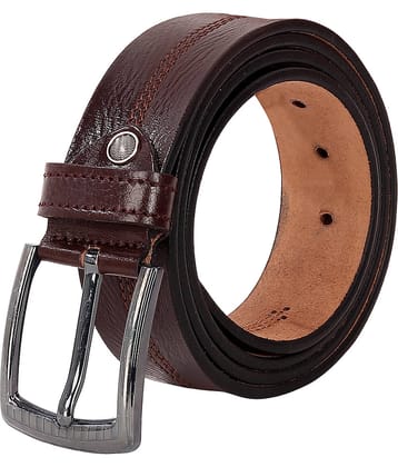 Leather World - Leather Men's Casual Belt ( Pack of 1 )