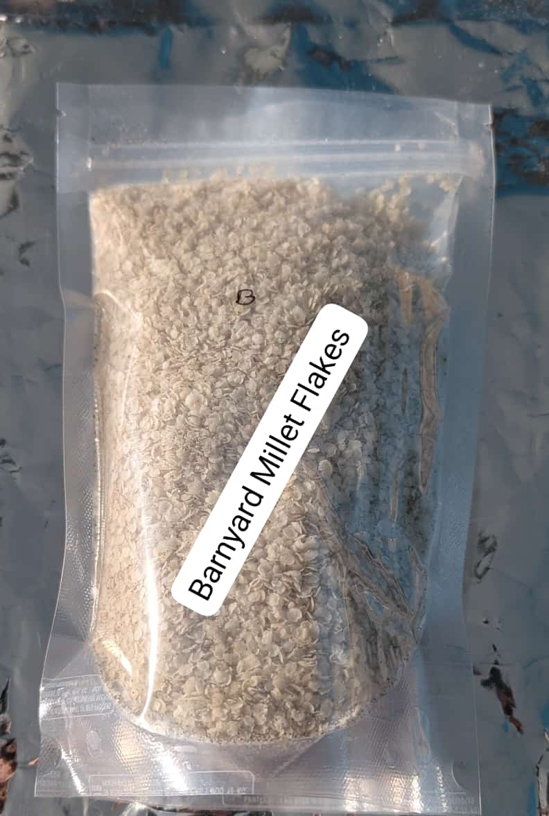 Hv Associates Barnyard Millet Flakes (500G) | Gluten-Free & Nutritious Breakfast Cereal | Quick Cooking Poha | Healthy Alternative To Rice Flakes