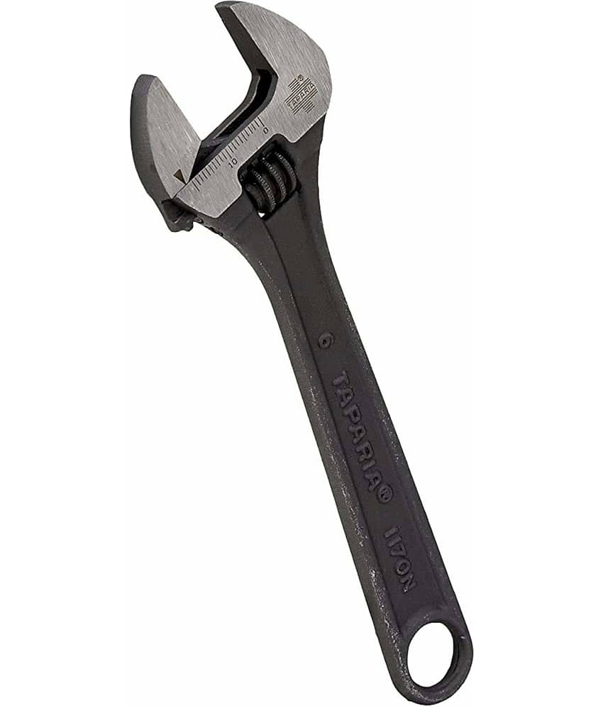 Taparia Adjustable Spanner Length : 155 mm Least Max. Opening : 19 mm (1170-6)