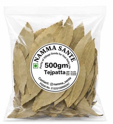 Tejpatta, Bay Leaf, Indian Bay Leaf, Tej Pat, Tamal Patra 500gm
