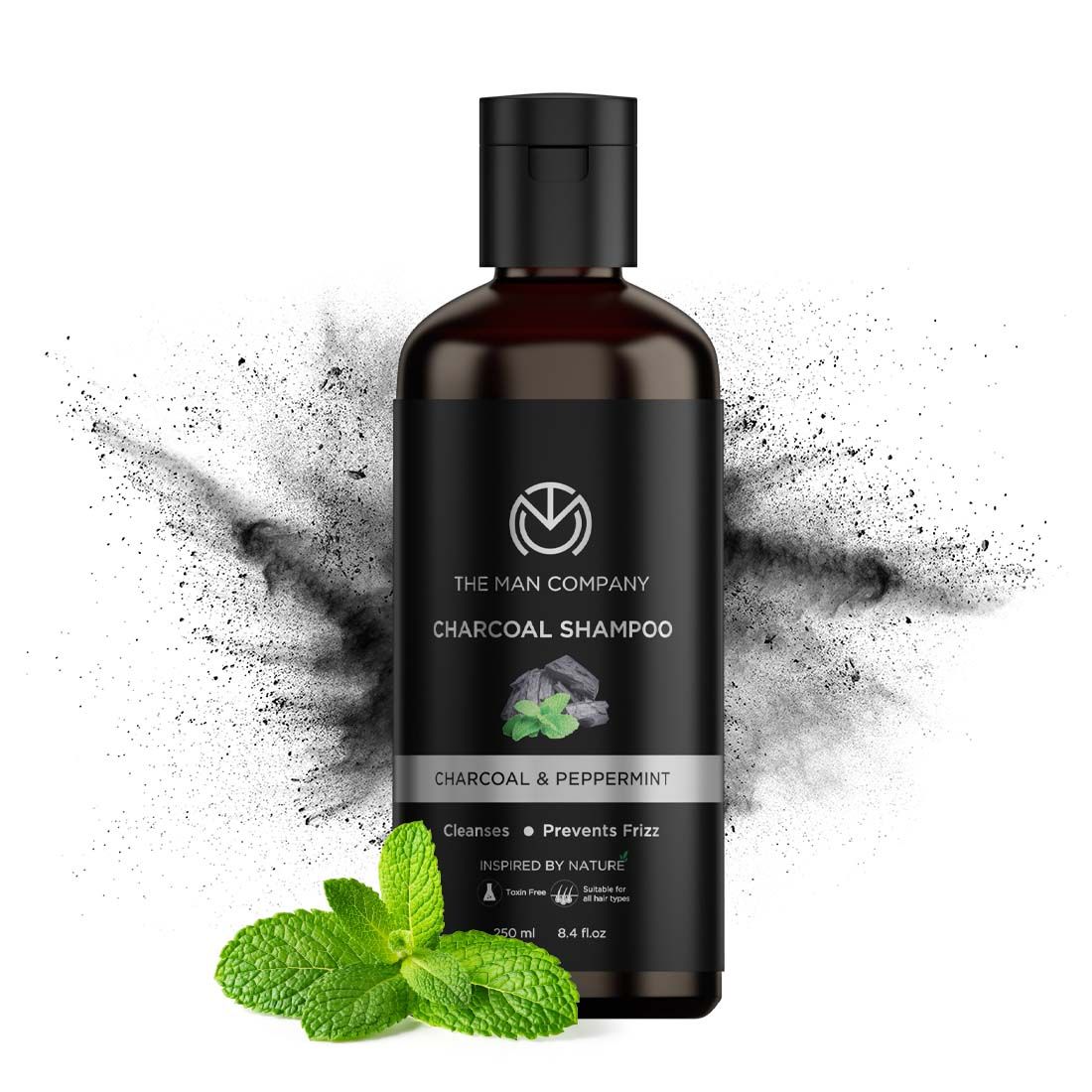 Charcoal Shampoo | Charcoal & Peppermint Charcoal Shampoo | Charcoal & Peppermint - 250 ml