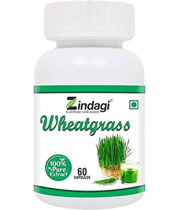 Zindagi wheatgrass capsule 60 gm Multivitamins Capsule