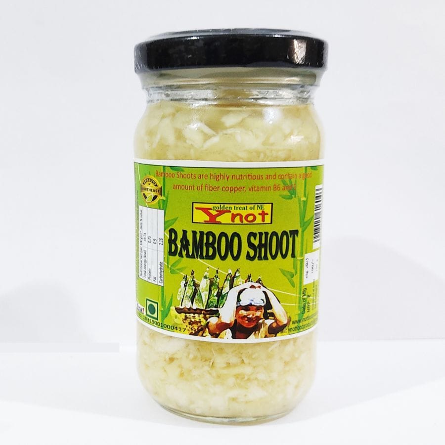 Y Not Bamboo Shoot - 190 gm - One glass jar