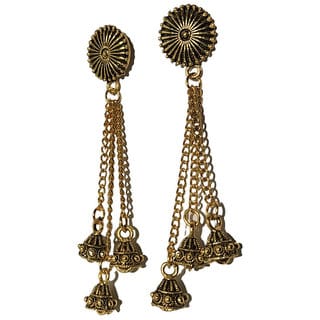 Earring brass plating alloy steel for girls (pack of 1)