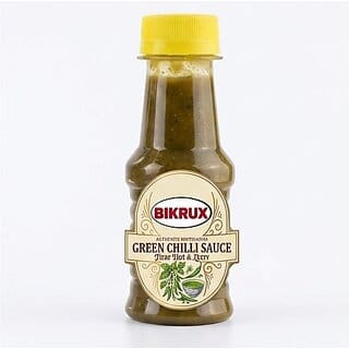 BIKRUX Green Chilli Sauce | Spicy Chinese Chilli Sauce | Perfect for Momos, Noodles, Spring Rolls & Snacks