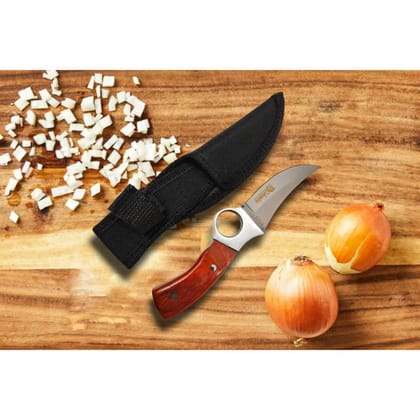 Home Kitchen Knife Camping Knife with Case Cover (3529)