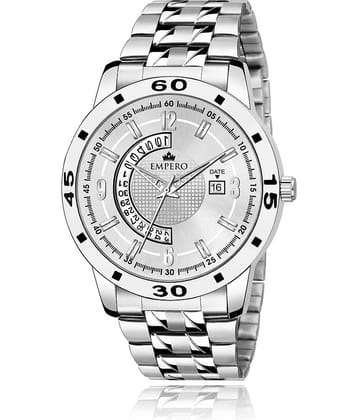 EMPERO - Silver Stainless Steel Analog Men's Watch