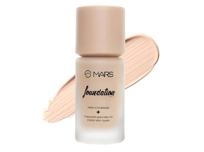 MARS High Coverage SPF50 PA++++ Liquid Foundation 40 ml  - Shade 01