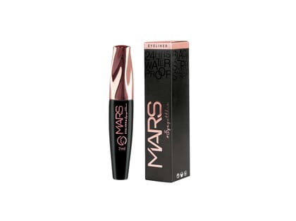 MARS Glossy Liquid Eye Got This Eyeliner, Quick Drying & Smudge Proof, Long Lasting Eye Liner with Fine Tip - 7 ml - BLACK MARS Glossy Liquid Eye Got This Eyeliner, Quick Drying & Smudge Proof, Long Lasting Eye Liner with Fine Tip - 7 ml - BLACK