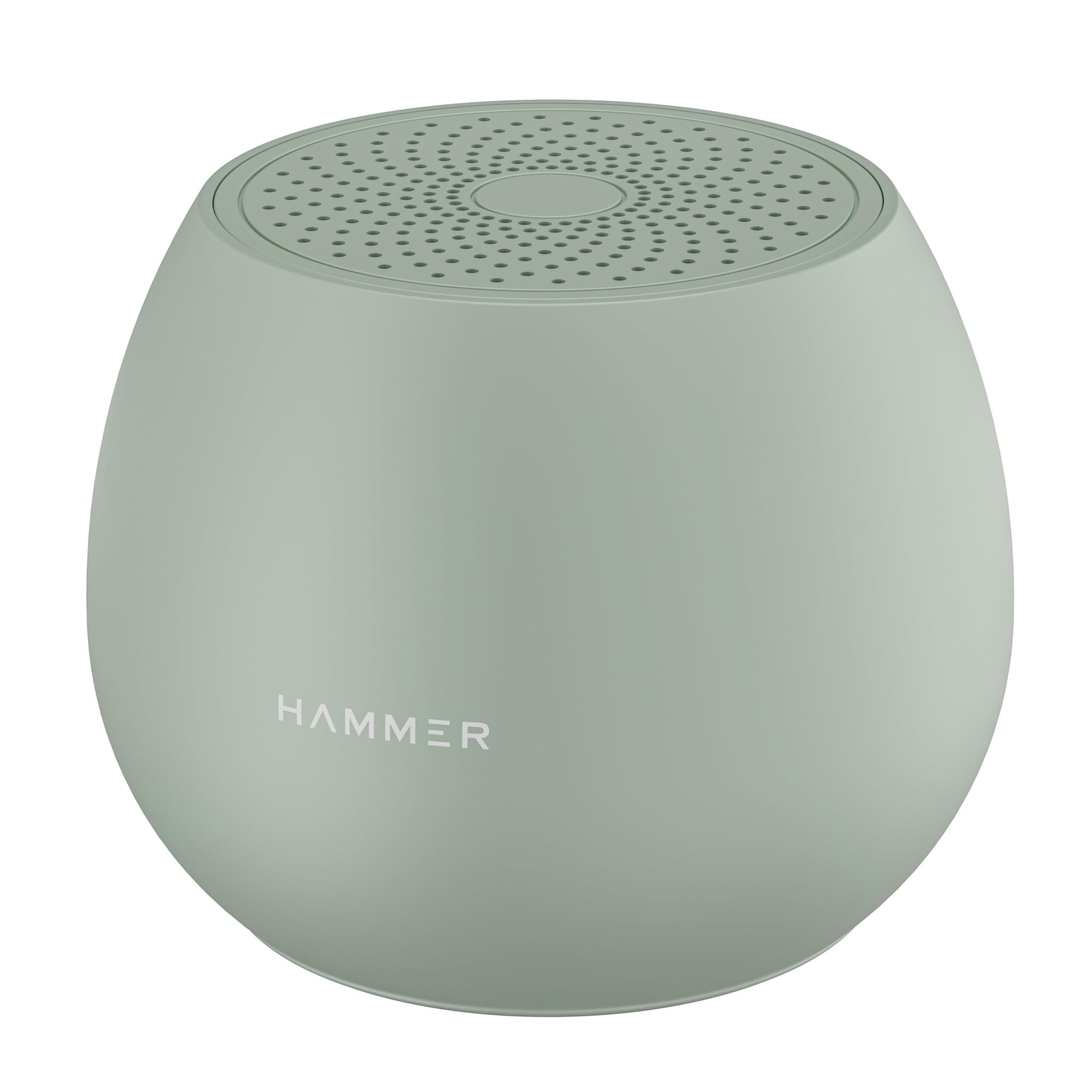 HAMMER Drop 5W Bluetooth Wireless Speaker with Twin Pairing, 1200 mAh Battery, 100H Standby Time, TWS Function, TF Card, USB Slot, Auto-Pairing, in-Built Mic, Type-C Charging, 52mm Driver (Green) Green