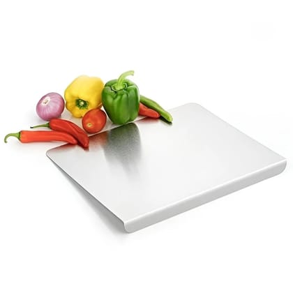 Decent Stainless Steel Chopping Board (35x31cm)