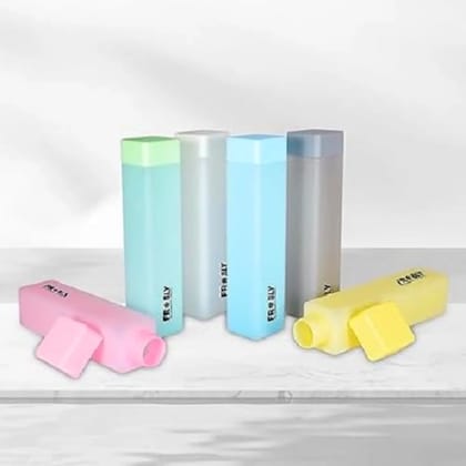Frosty Plastic Food Grade Fridge Square Water Bottle Gift Set (6 Pieces, 1L, Assorted) by Ruhi Import Store Frosty Plastic Food Grade Fridge Square Water Bottle Gift Set (6 Pieces, 1L, Assorted) by Ruhi Import Store