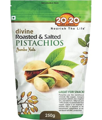 20-20 Dry Fruits Pistachio Nut (Pista) 250