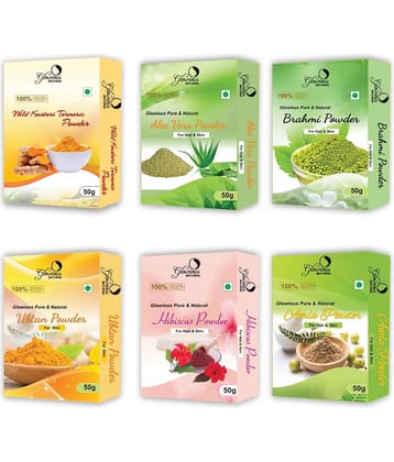 glowious - Skin Toning Face Pack for Normal Skin ( Pack of 6 )