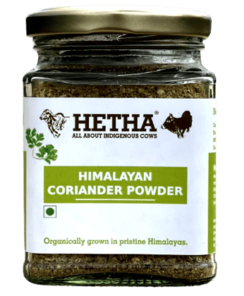 Himalayan Coriander Powder (Size - 100g) by HETHA ORGANICS LLP
