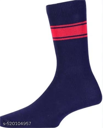 kendriya vidyalaya(KV) School lycra Cotton Socks - Pack of 1 (13+ Year)