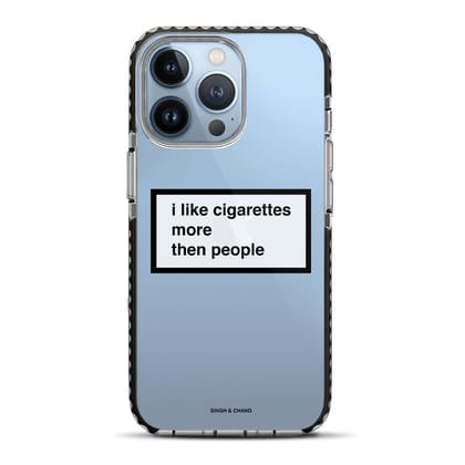 Cigarettes over people iPhone 13 Pro Stride Phone Case-Stride