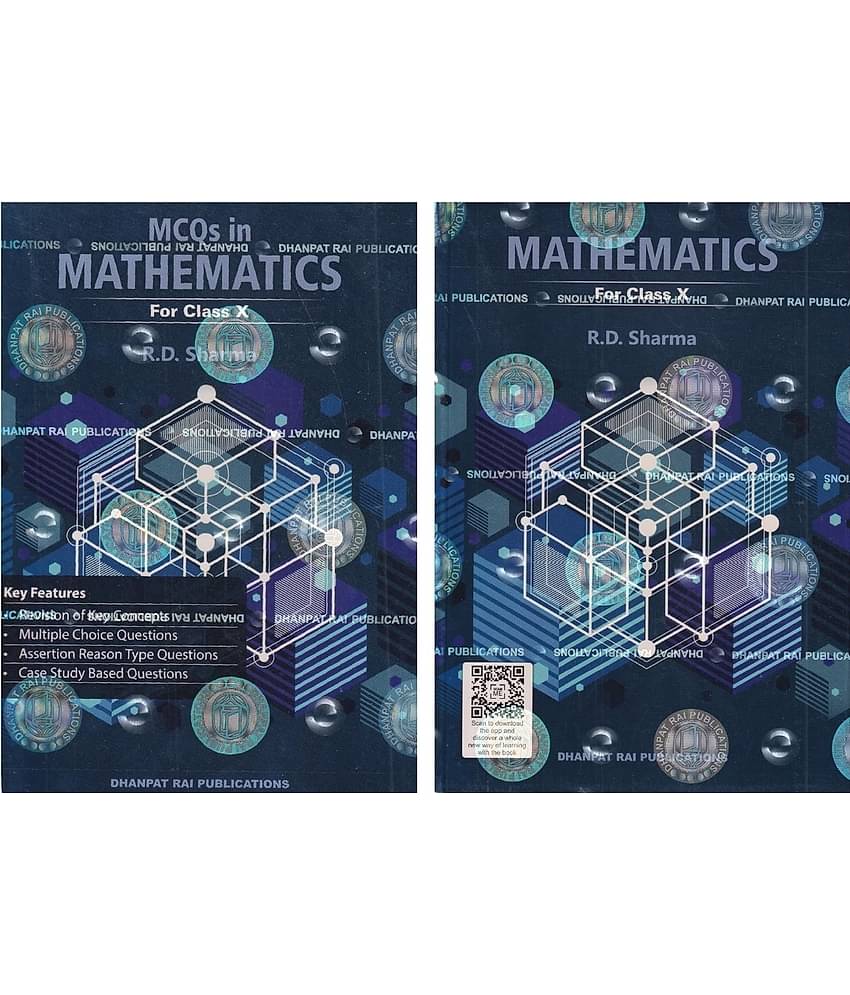 Mathematics class 10th and MCQs - by R.D. Sharma (2025-26 Examination) Paperback – 11 January 2025