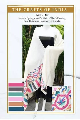 Pure Pashmina Handwoven Kani Shawl