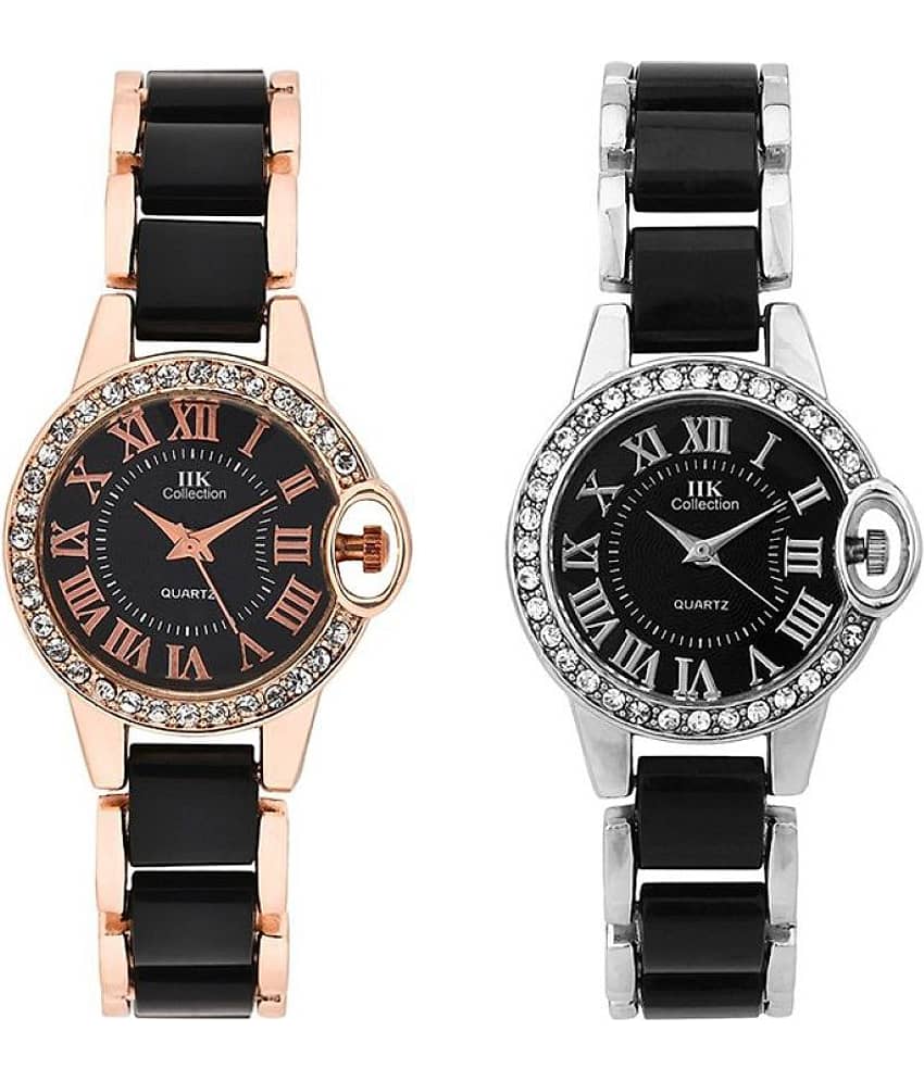 IIK Collection  Combo of Analog Wrist Watch For Women (IIK-1113W-1105W)