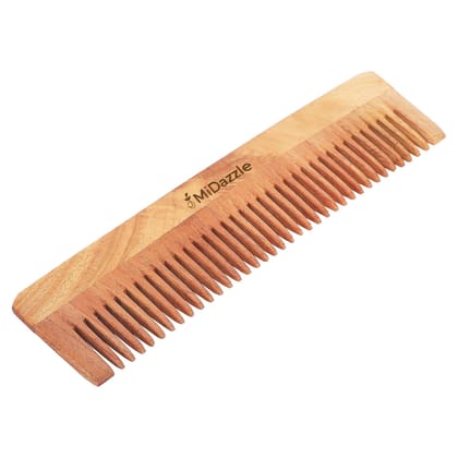 Bamboo Lily Handmade Comb with Dual Teeth | Travel Friendly (Sale)