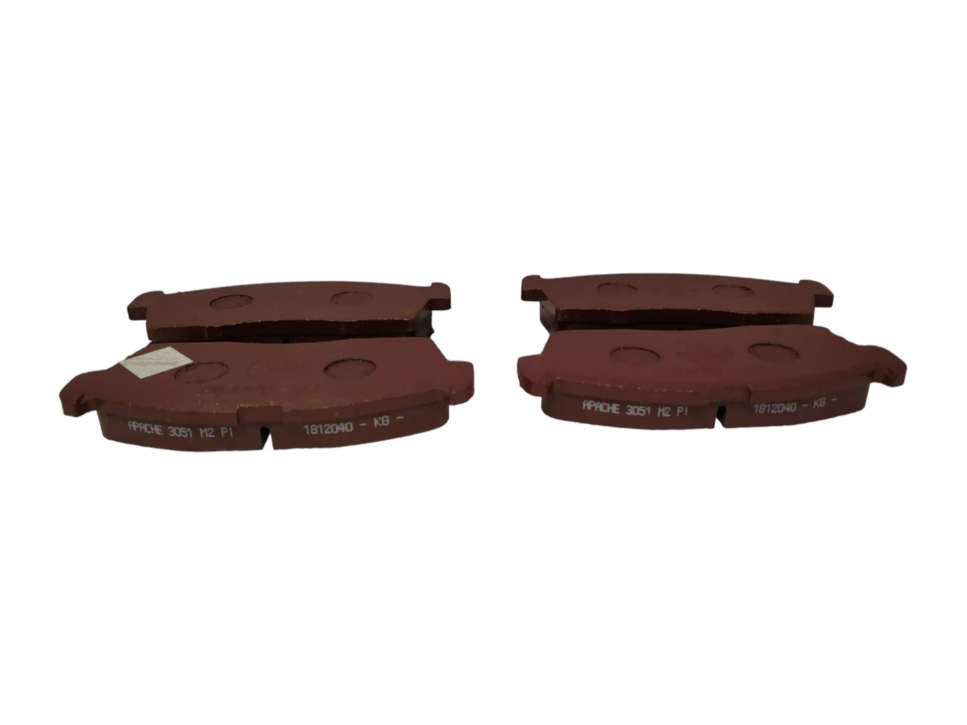 TVS Girling Front Brake Pad Set AV387906