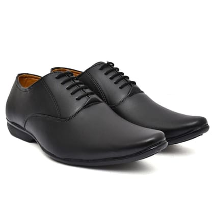 WUGO::Latest Men’s Lace-Up Formal Shoes | Elegant Black Office Shoes for Men & Boys | Comfortable, Durable, and Stylish Footwear for Work, Parties & Daily Wear