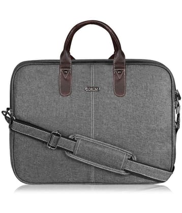 Lorem Grey PVC Folio - Grey
