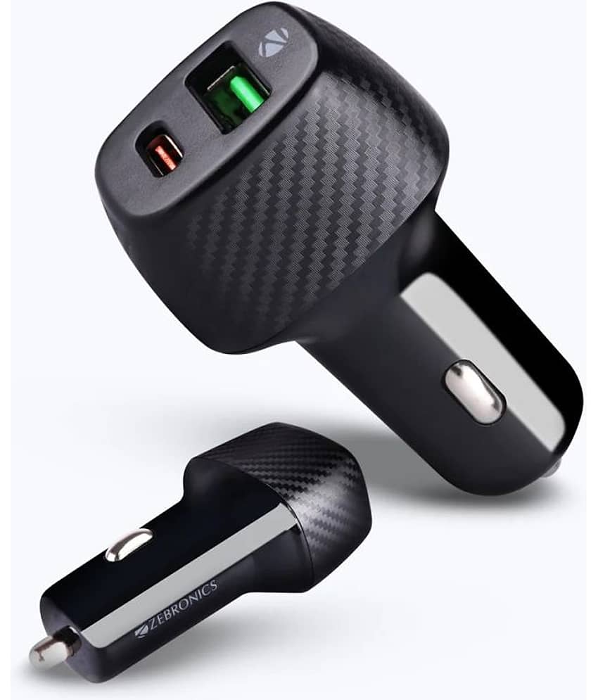 Zebronics No Cable 3A Travel Charger