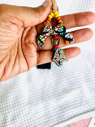 NOMO handcrafted clay earrings