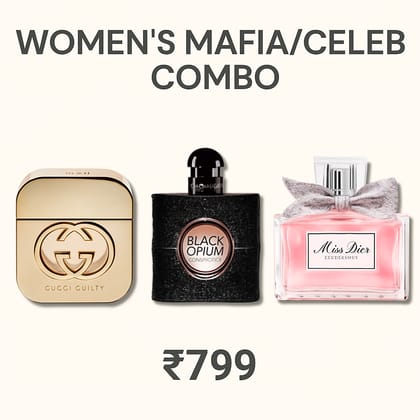 Women's Mafia/Celeb Combo 3 X 30ml-30ml Perfume Spray x 3