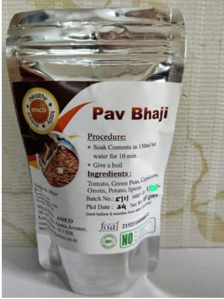 Pav Bhaji (Dehydrated)