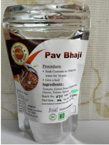 Pav Bhaji (Dehydrated)