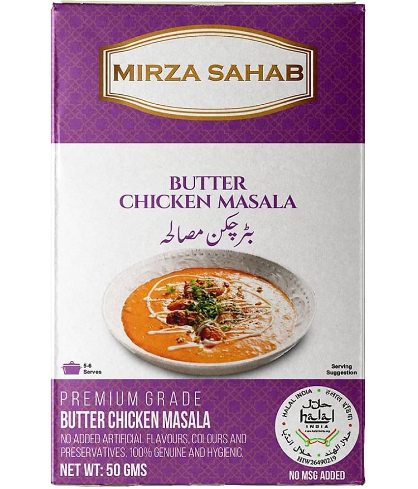 Mirza Sahab Butter Chicken Masala Instant Mix 50 gm Pack of 4