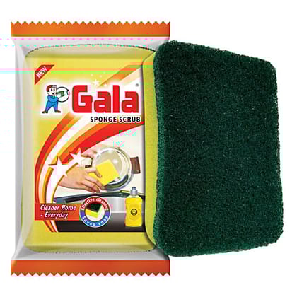 Gala Scrubber - Sponge Scrub, 1 pc