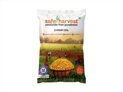 Safe Harvest Pesticide Free Chana Dal 500g