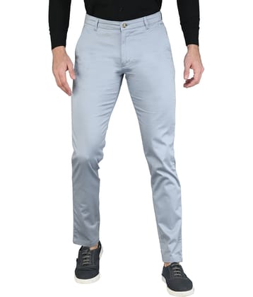 SAM & JACK Blue Slim -Fit Trousers