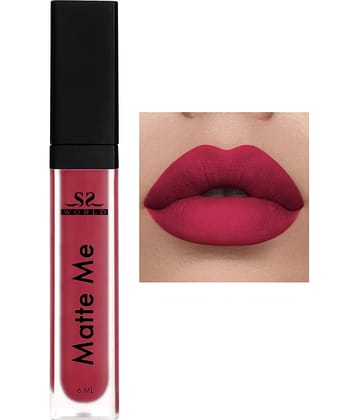 ssworld Dark Nude,Pink Matte Lipstick 6