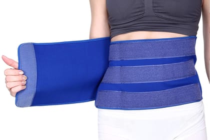 Aktive Support Neoprene Core Waist Trimmer, Blue