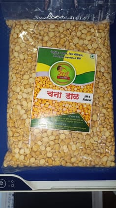 Radhe Dal Mill Chana Dal (10KG) | Wholesale Size Unpolished | Natural & Healthy | Institutional Pack