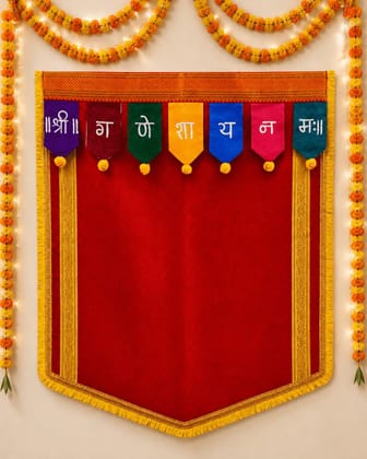 Ganpati Backdrop