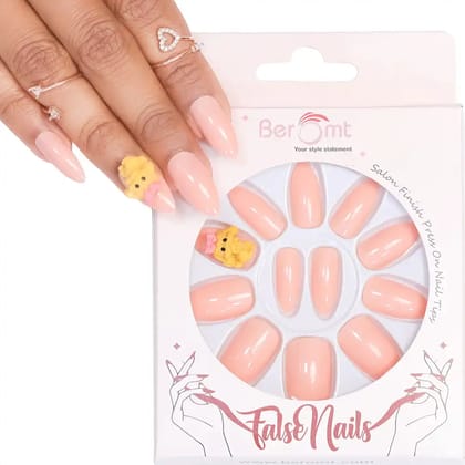TEENAGE GIRL NAILS -BFNC 10 CC (NAIL KIT INCLUDED)