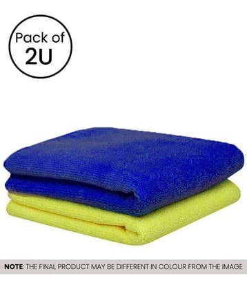 Mahek Accessories Multicolor 340 GSM Microfiber Cleaning Cloth For Automobile Car accessories ( Pack of 4 ) 40x40 cms
