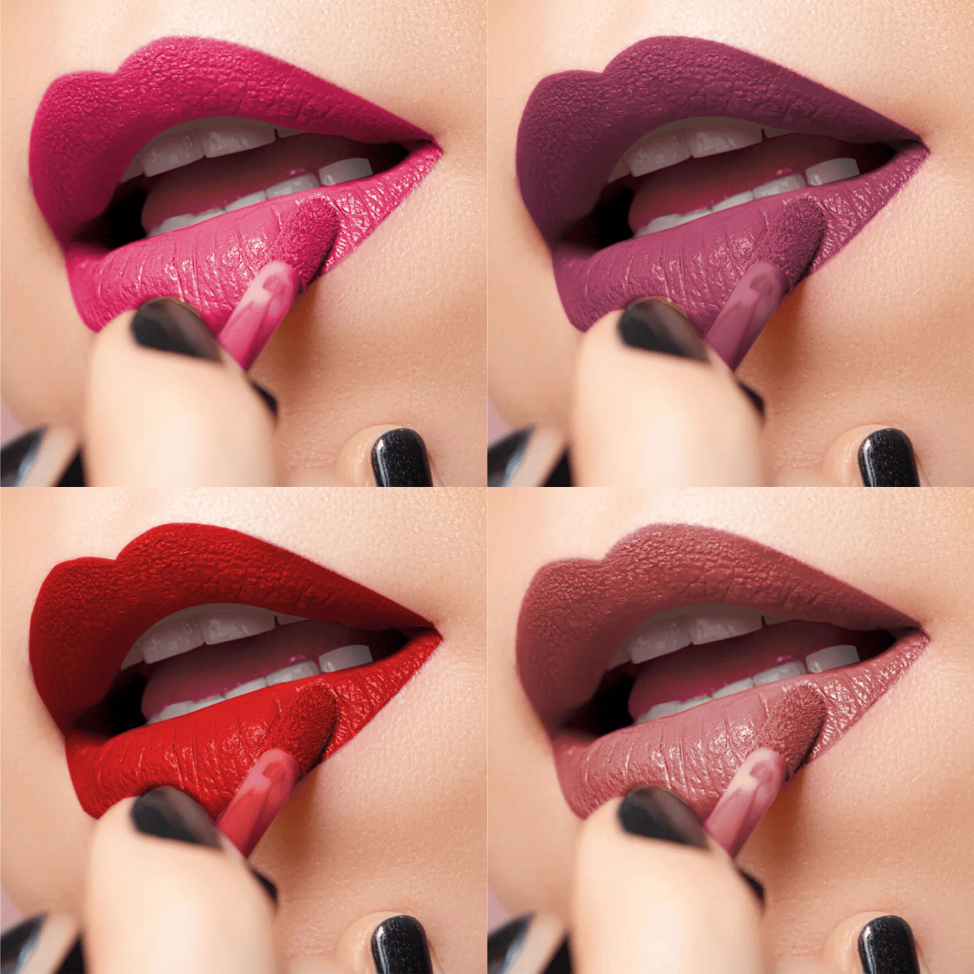 4 Glamorous Liquid Lipstick Kit + FREE Intense KAJAL 4 Glamorous Liquid Lipstick Kit + FREE Intense KAJAL - combo1